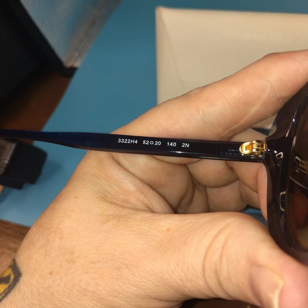 Michael Kors Lisbon MK 2062 Navy Blue Cat Eye Sunglasses 3322H4 52-20-140